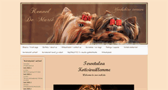 Desktop Screenshot of demarie.fi