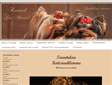 Tablet Screenshot of demarie.fi